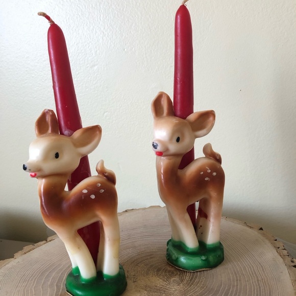 Bambi Christmas Display Candle Set - Picture 4 of 8